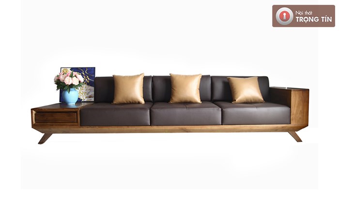Sofa gỗ óc chó SF0116